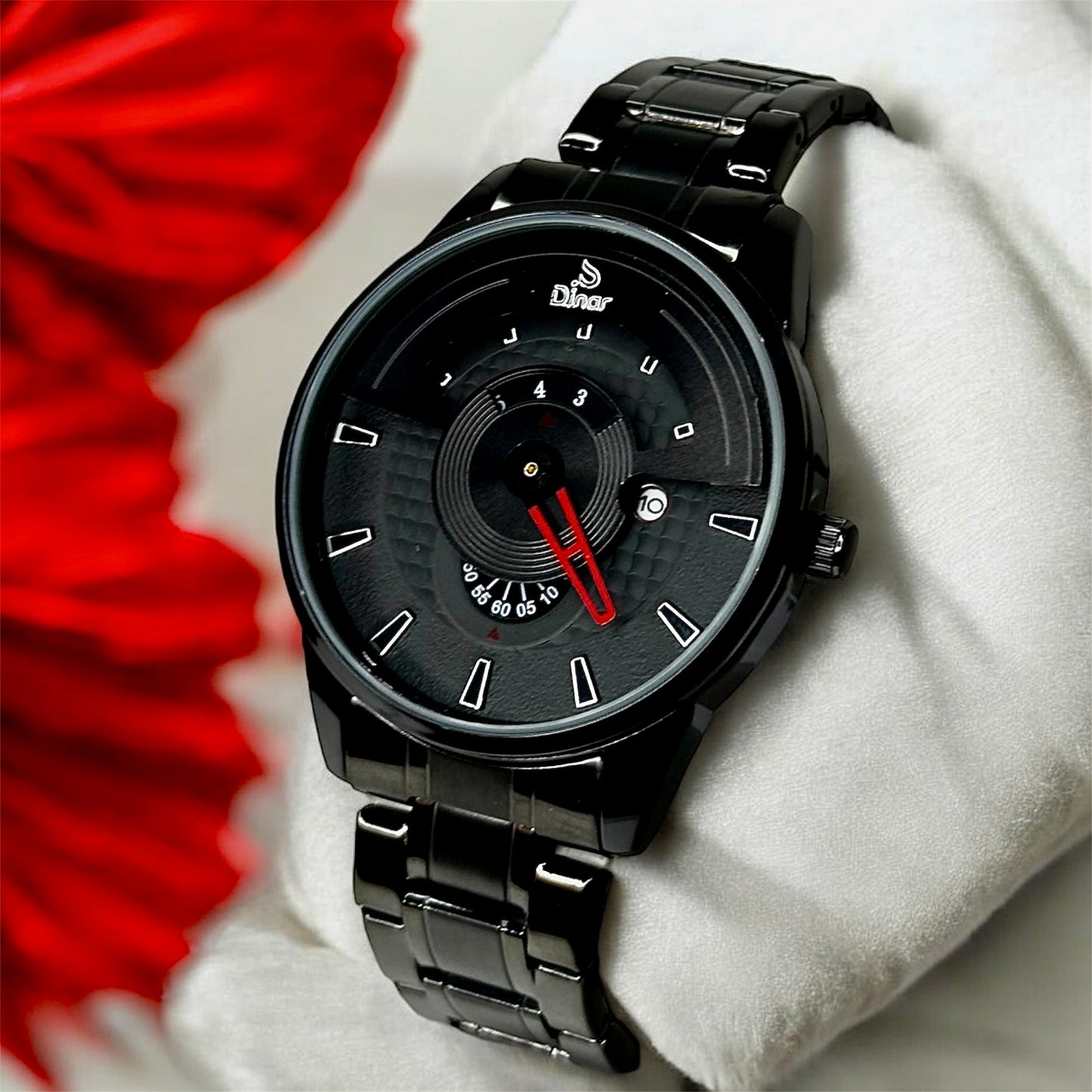 Dinar Luxury Unique Watch For Men's Quartz Wrist Watch