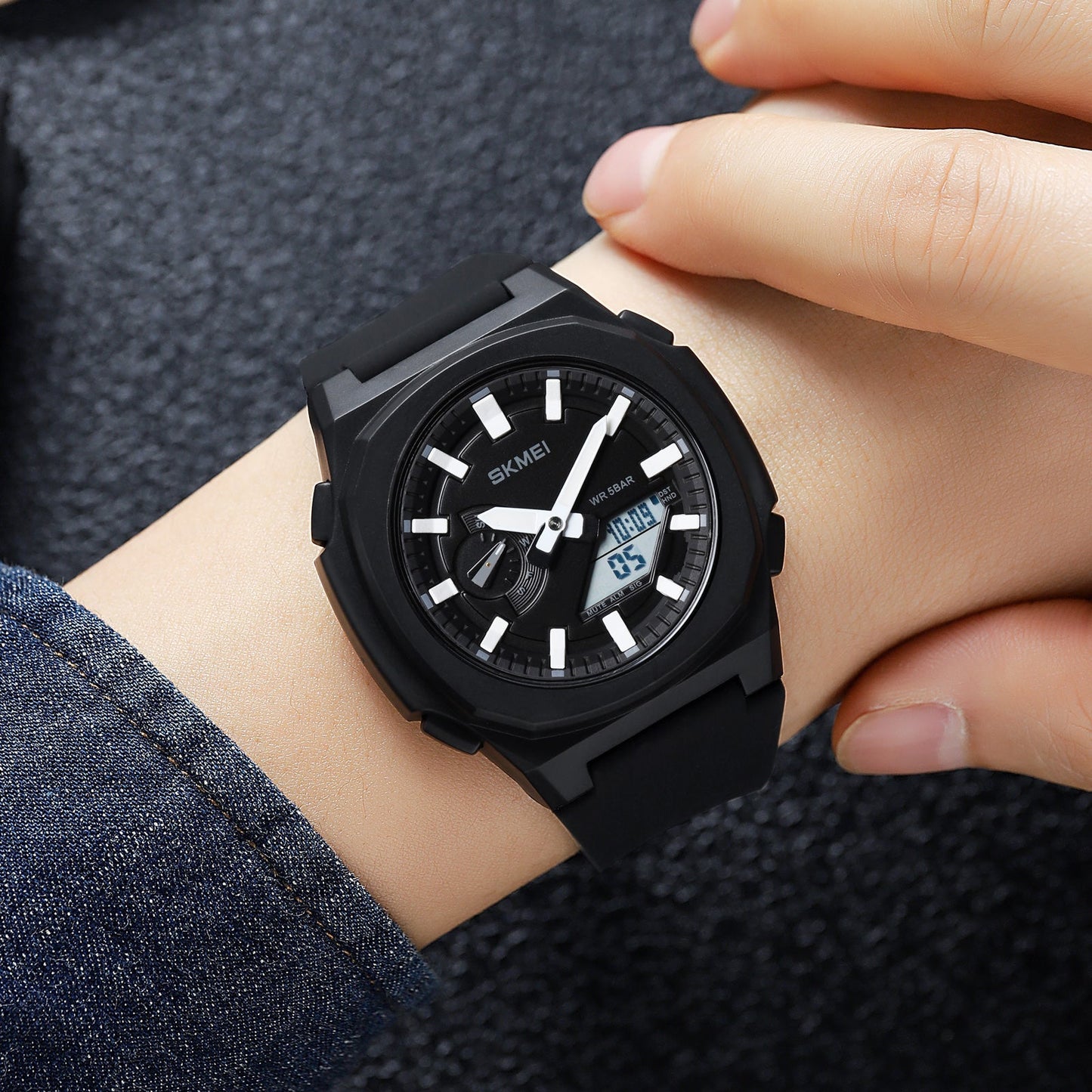 Skmei Analog Digital Retro Mens
Watch Relojes-hombr