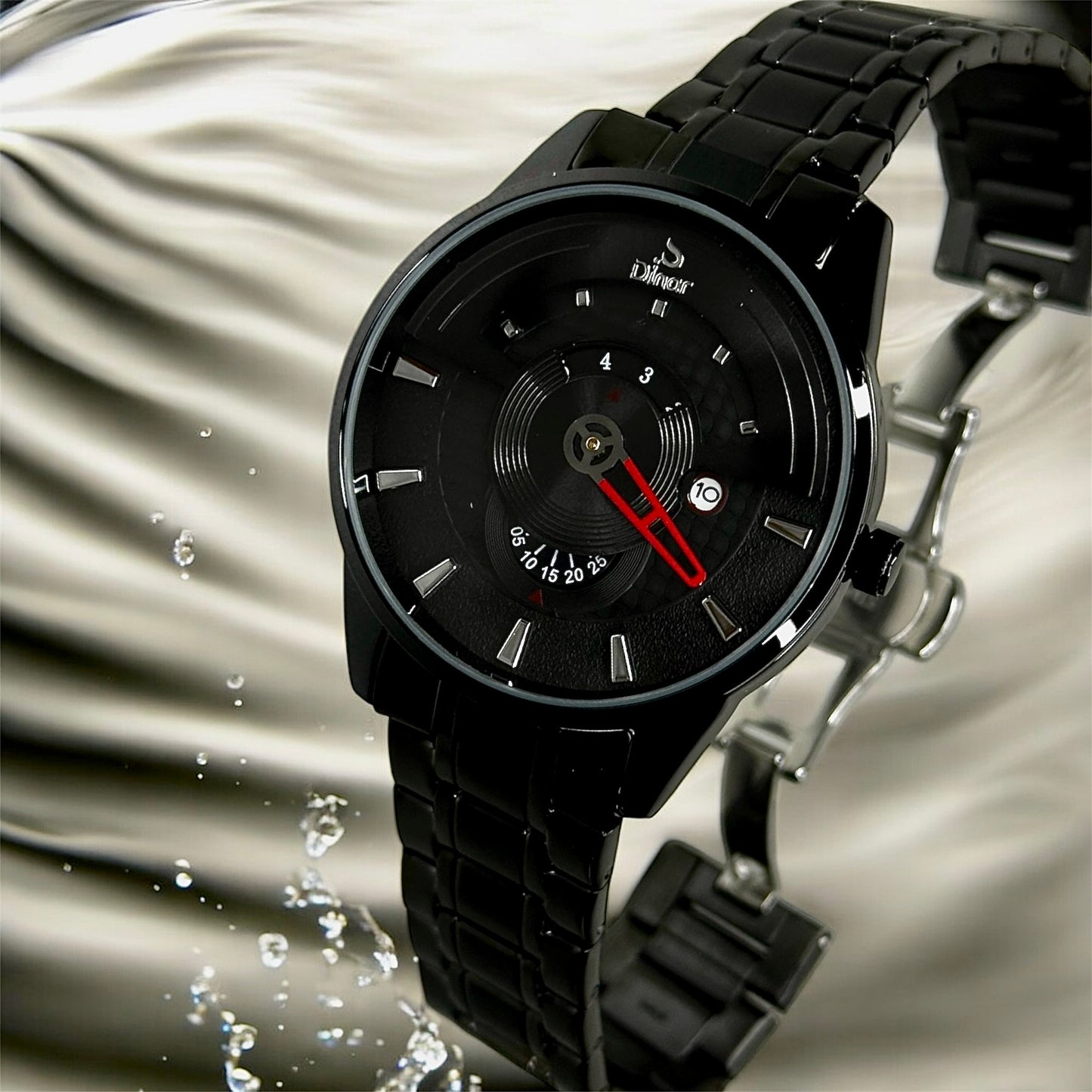 Dinar Luxury Unique Watch For Men's Quartz Wrist Watch