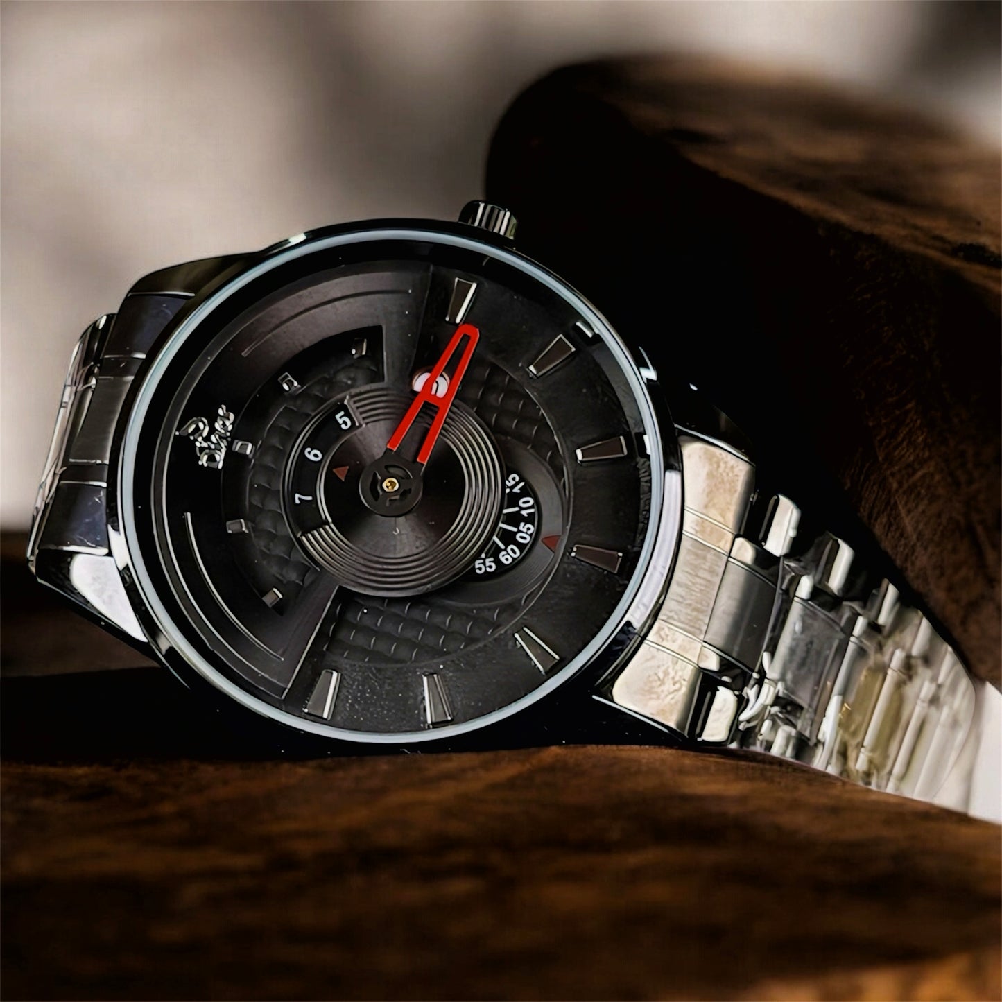 Dinar Luxury Unique Watch For Men's Quartz Wrist Watch