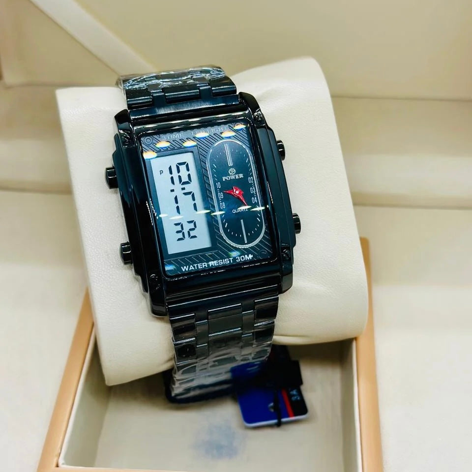 POWER DUAL TIME WATCH FOR MEN