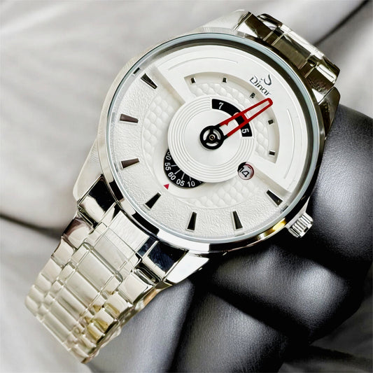 Dinar Luxury Unique Watch For Men's Quartz Wrist Watch