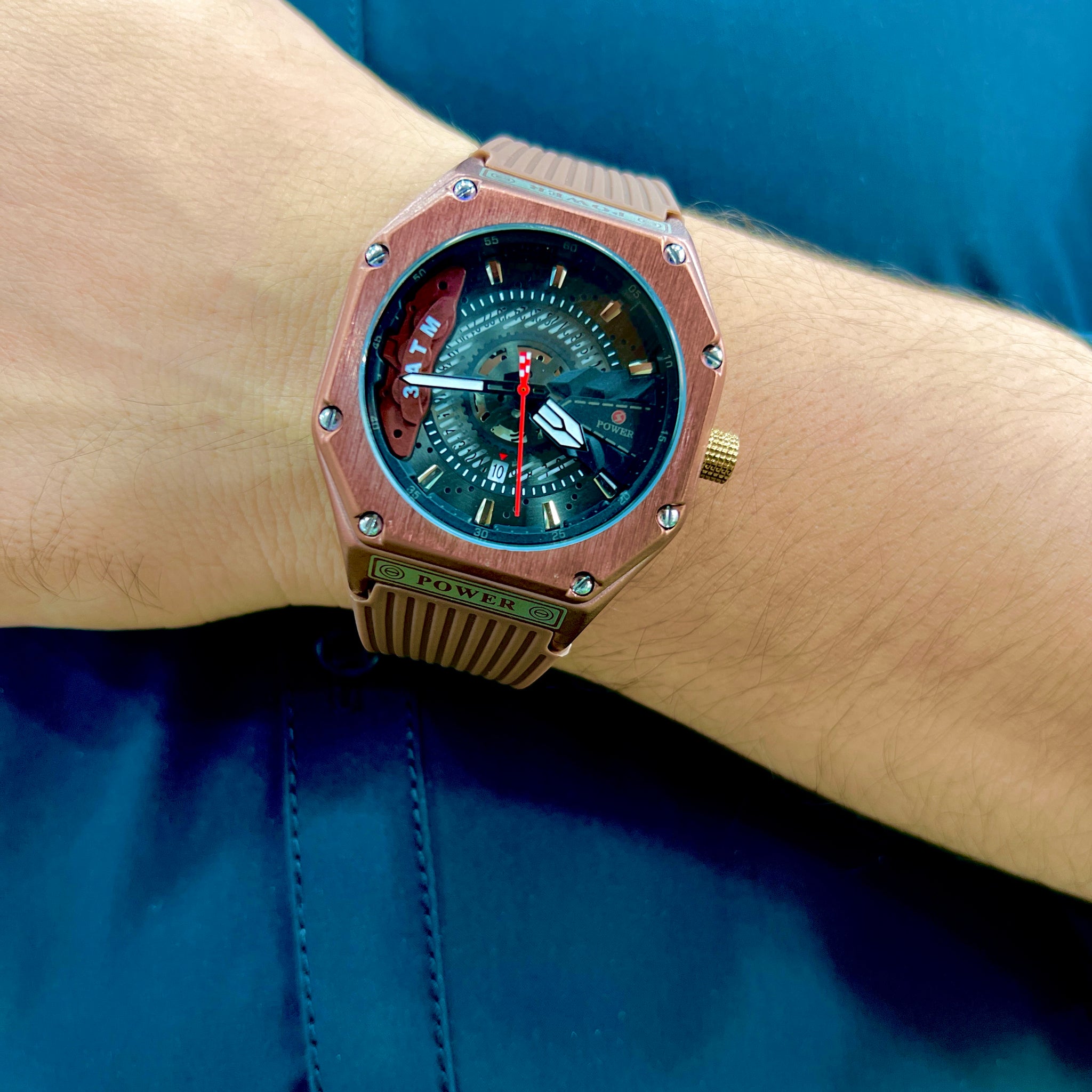 POWER BRONZE 3ATM SPORT WATCH
