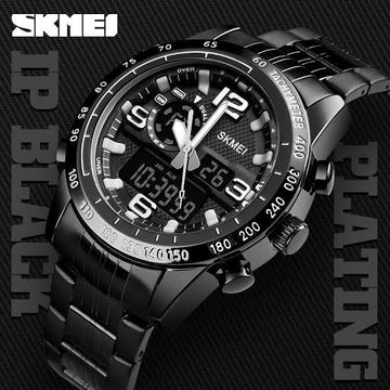 SKMEI Analog Digital Dual Time Watch