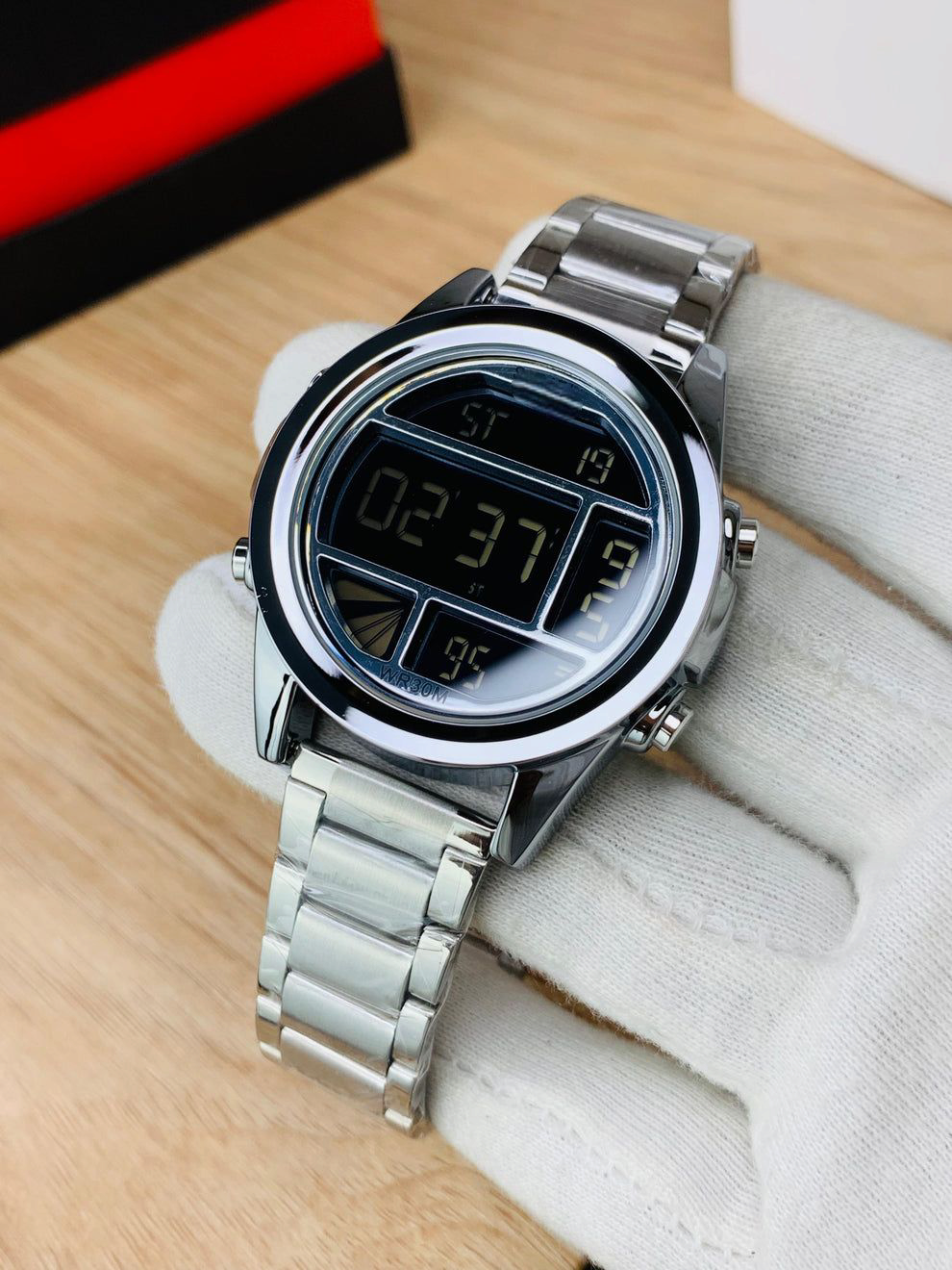 POWER Men Digital Led Lights Watch